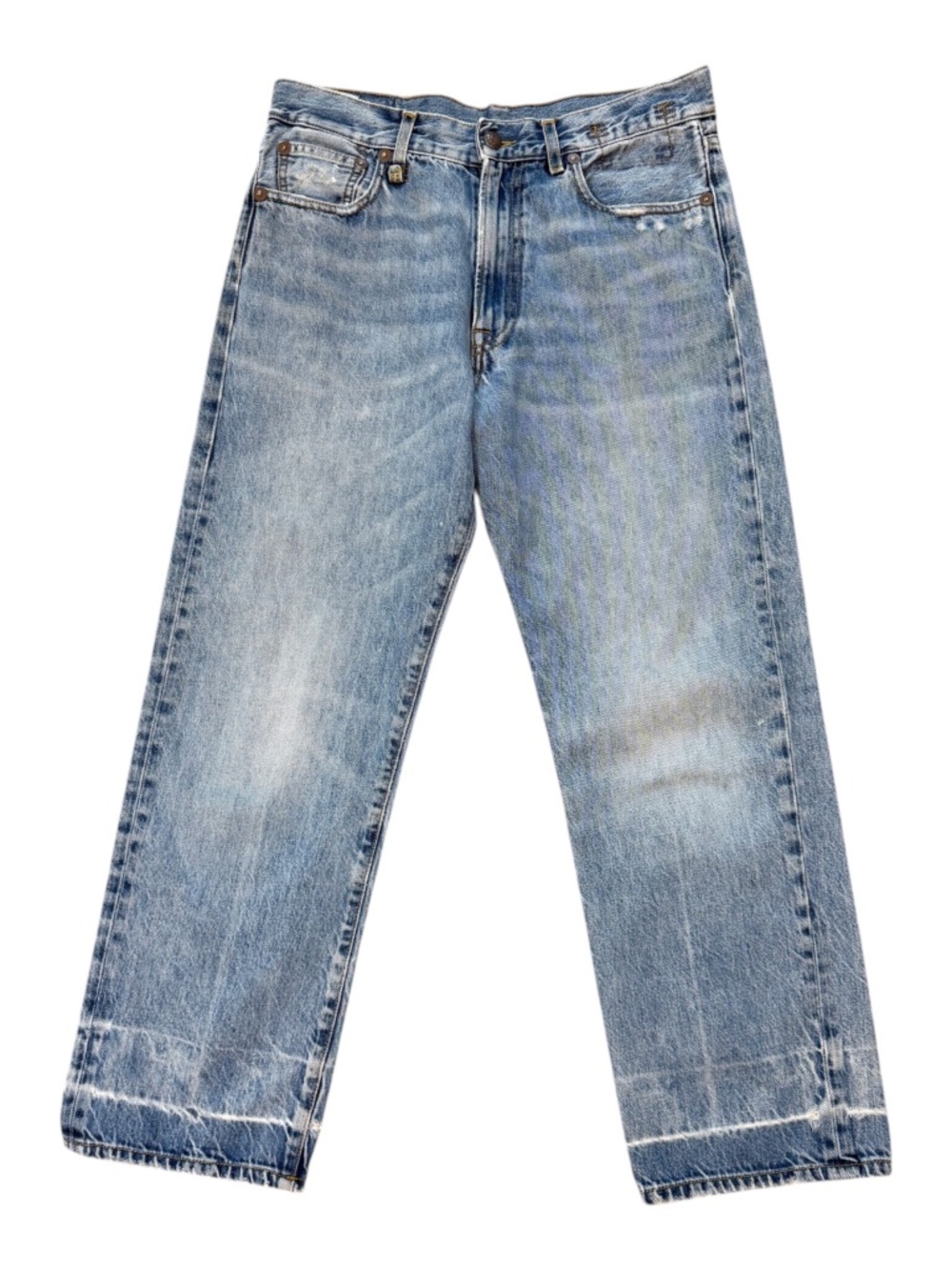 r13 Boyfriend Jean in Jasper w/ Let Down Hem Size 27